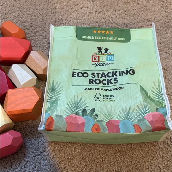 Kid Picasso Eco Stacking Rocks - Picture 3 of 3